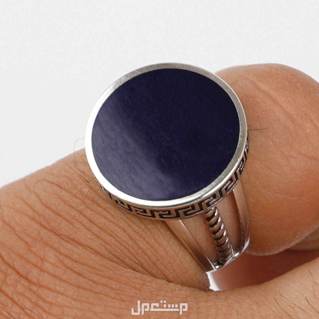 خاتم فضة رجالي