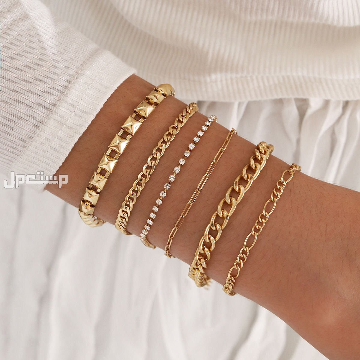 أجمل اكسسوارات 2025 واسعارها اساور مختلفة موضة 2025