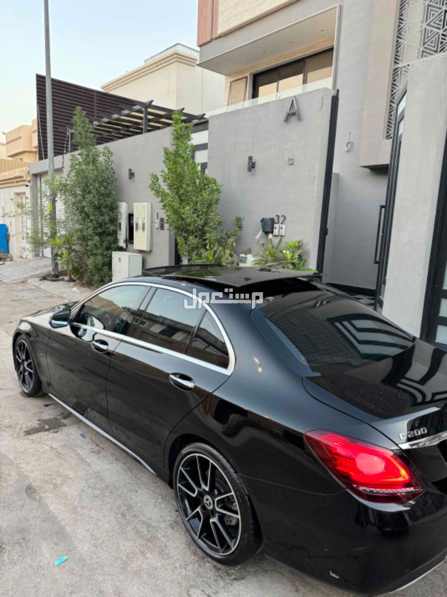 مرسيدس c200 2019 ممشى قليل