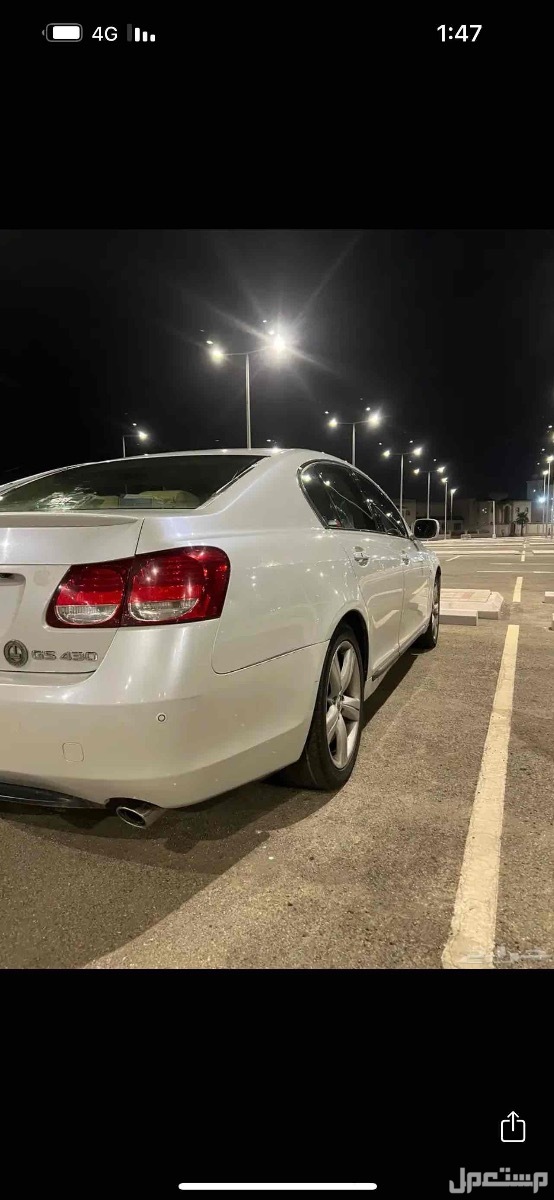لكزس GS 2007 في الخفجى بسعر 28 ألف ريال سعودي