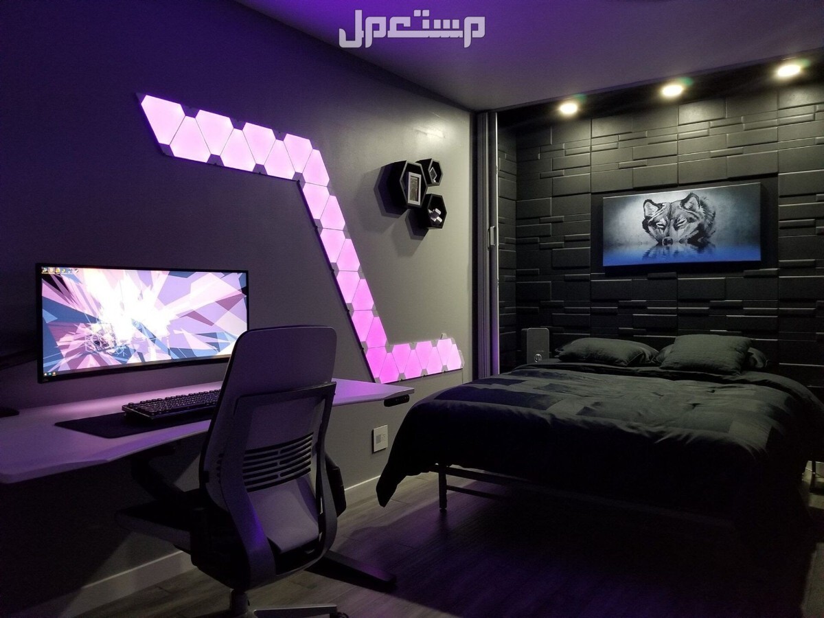 صور تصميم غرف جيمنج بسيطة 2025 بأفكار إبداعية أفكار تصميم غرف جيمنج بسيطة 2025