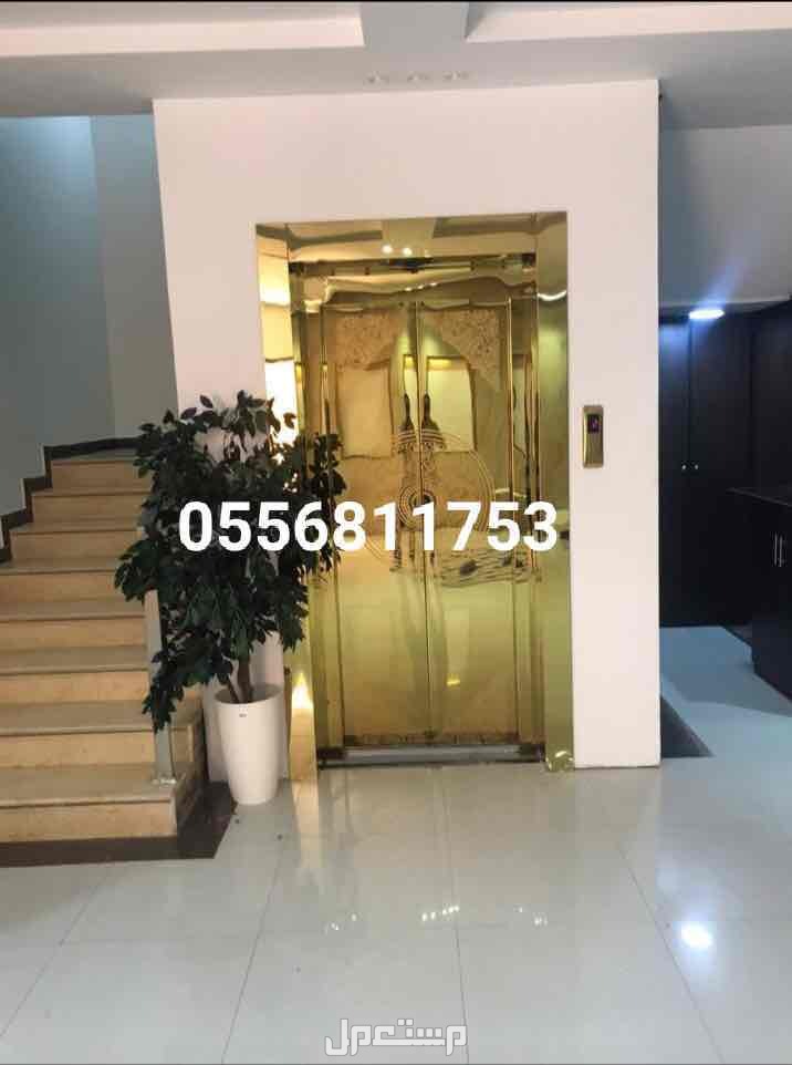 تكسيات وتقفيل وتلبيس فتحات ابواب المصاعد  في الرياض بسعر 1300 ريال سعودي
