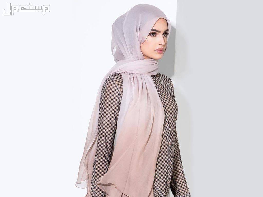 طريقة لف الطرحة للوجه الطويل والرفيع لفات طرح للوجة النحيف بالصور