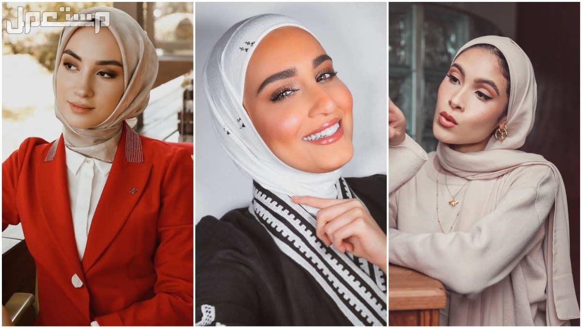 طريقة لف الطرحة للوجه الطويل والرفيع طريقة لف الطرحة للوجه الطويل والرفيع متنوعة