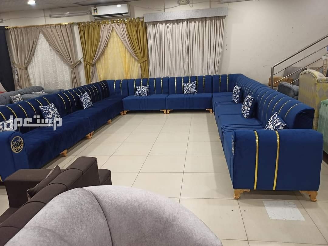 كنب جديد جاهز للبيع شامل التوصيل بالرياض