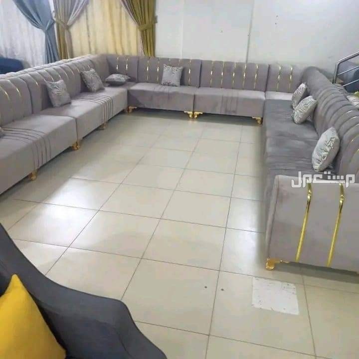كنب جديد جاهز للبيع شامل التوصيل بالرياض