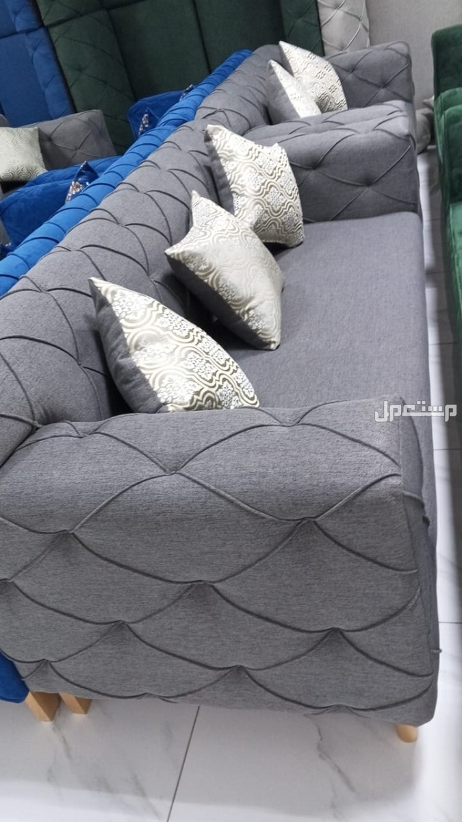 كنب جديد جاهز للبيع شامل التوصيل بالرياض