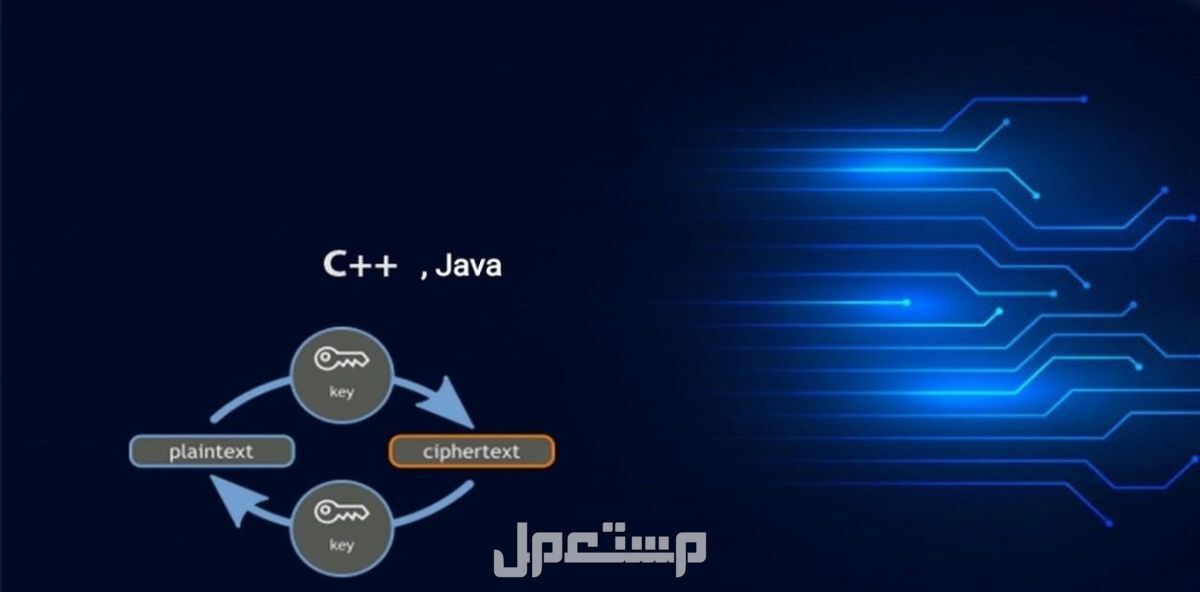 خدمة تصميم خوارزميات التشفير بإستخدام لغة ++Java , C