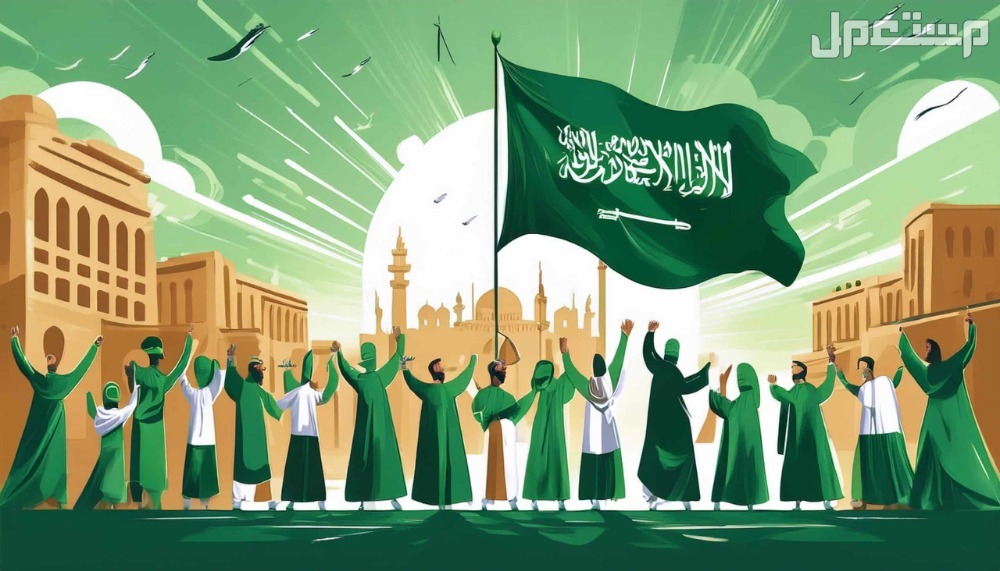 رسائل تهنئة لزملاء العمل في اليوم الوطني السعودي تهنئة لزملاء العمل في اليوم الوطني السعودي