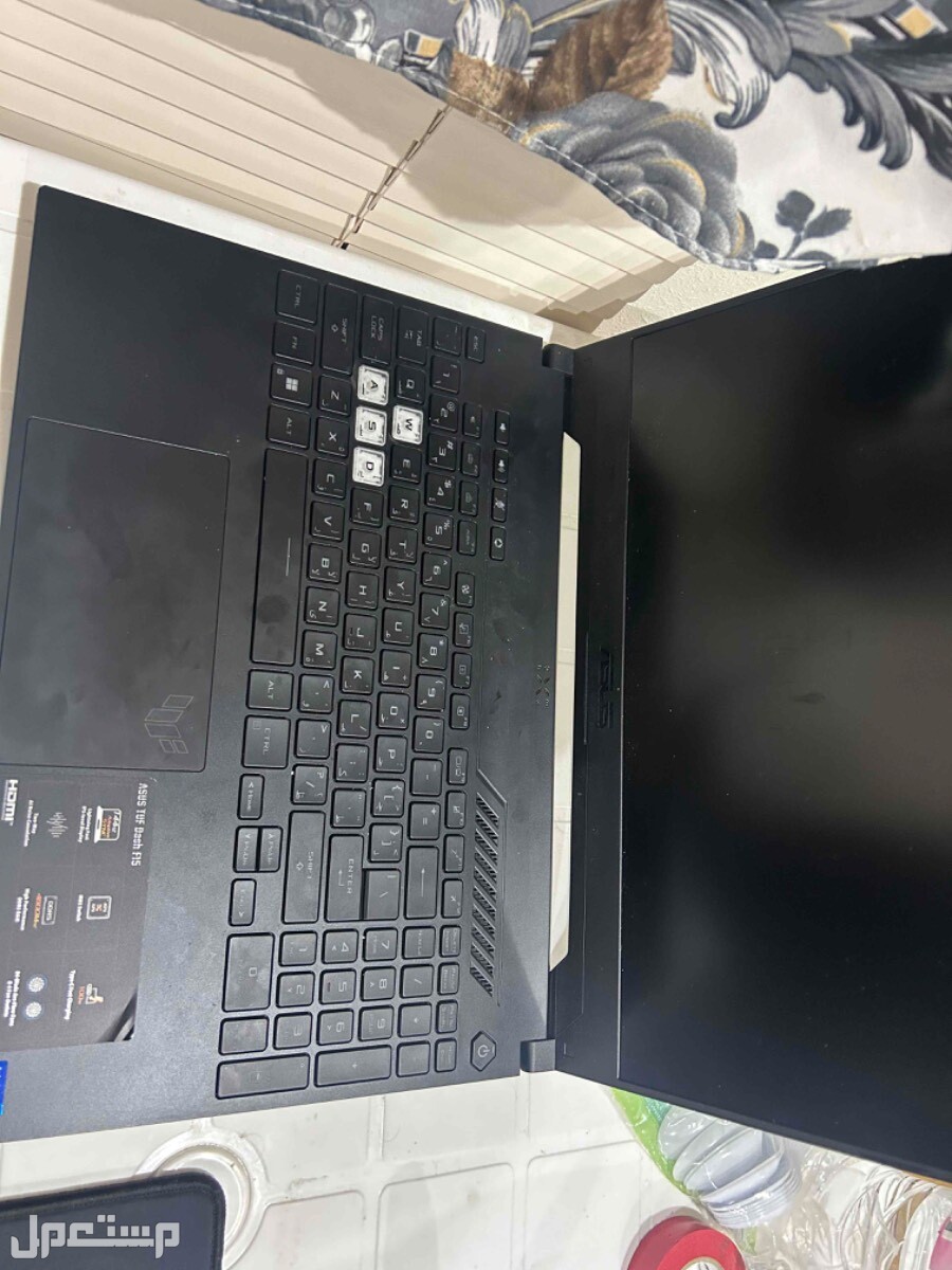 لابتوب قيمينق RTX3050 i7 12650H ASUS TUF DASH 15