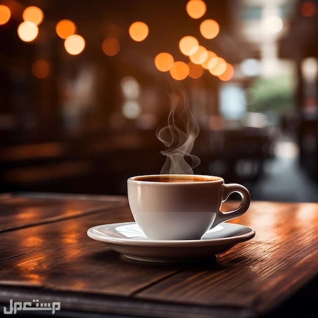 أجمل عبارات عن يوم القهوة العالمي 2205.. كلمات مميزة لعشاق القهوة فنجان قهوة في أجواء ساحرة