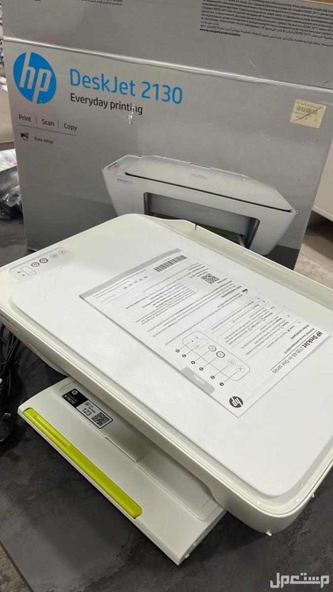 طابعة وسكنر  HP  استخدام مرات بسيطه