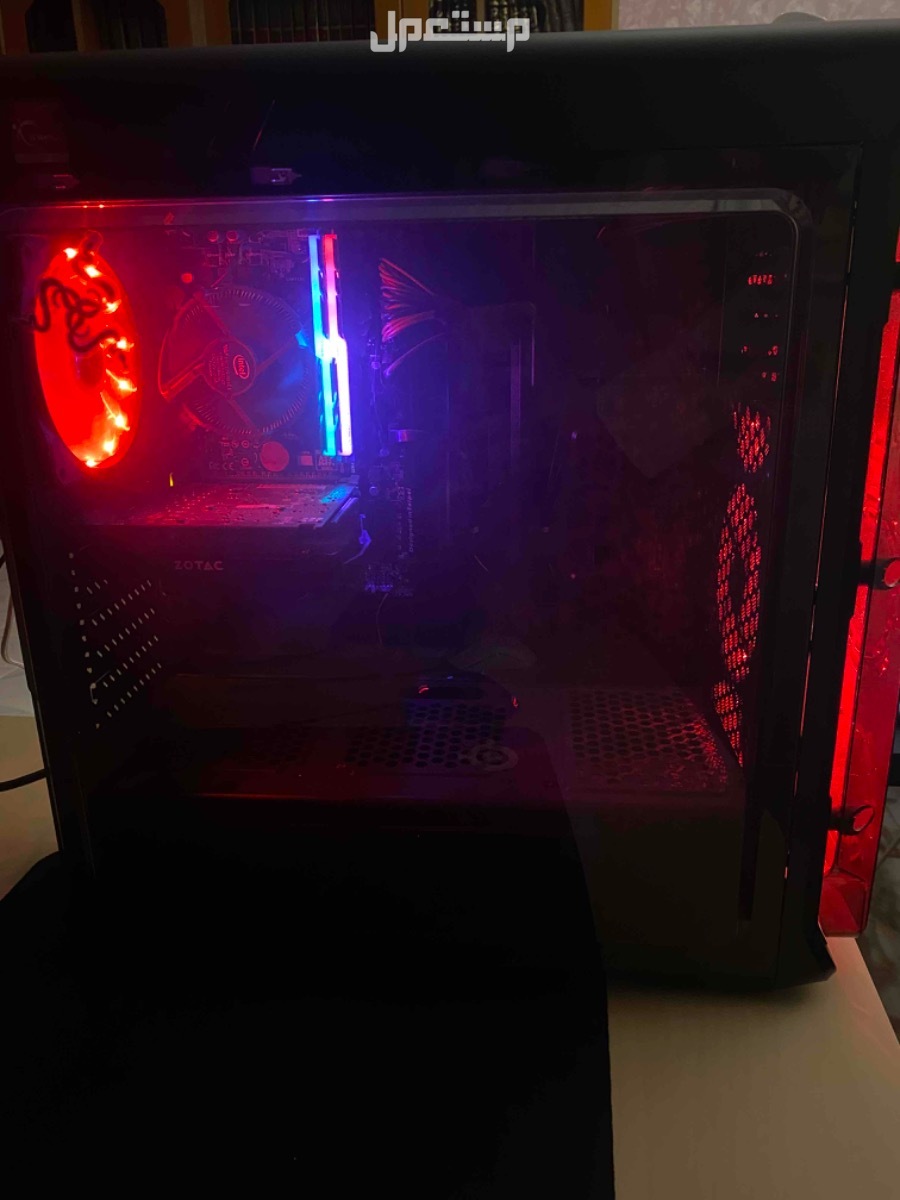 pc للبيع معالج i5 7400 كرت شاشة 1050ti