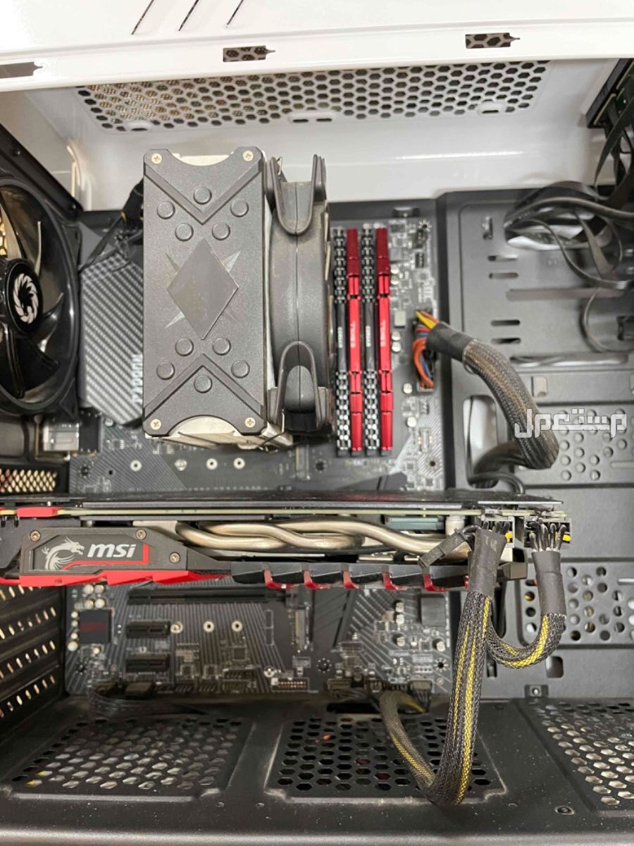 جهاز كمبيوتر pc العاب نضييييف مع ماوس وكيبورد جديدة بكرتونها