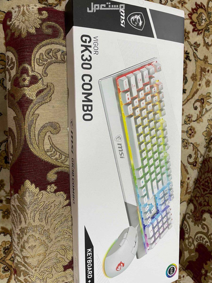 جهاز كمبيوتر pc العاب نضييييف مع ماوس وكيبورد جديدة بكرتونها