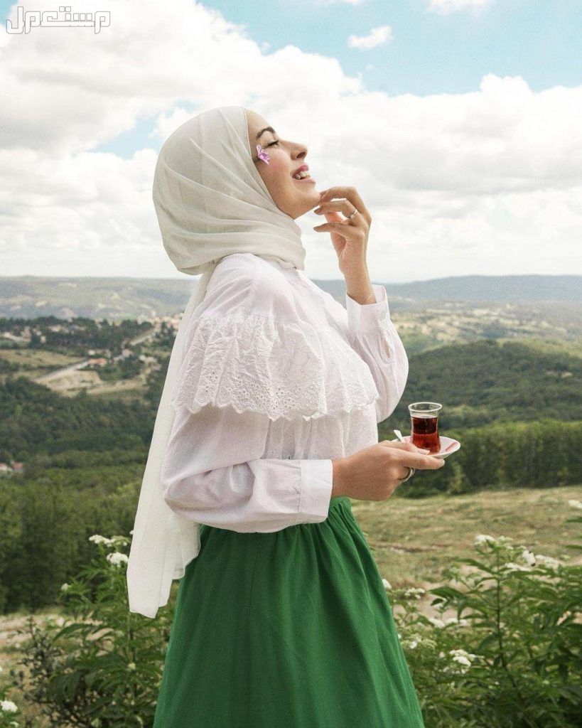 أفضل 5 ألوان طرح مميزة تناسب جميع الأذواق طرحة بيضاء