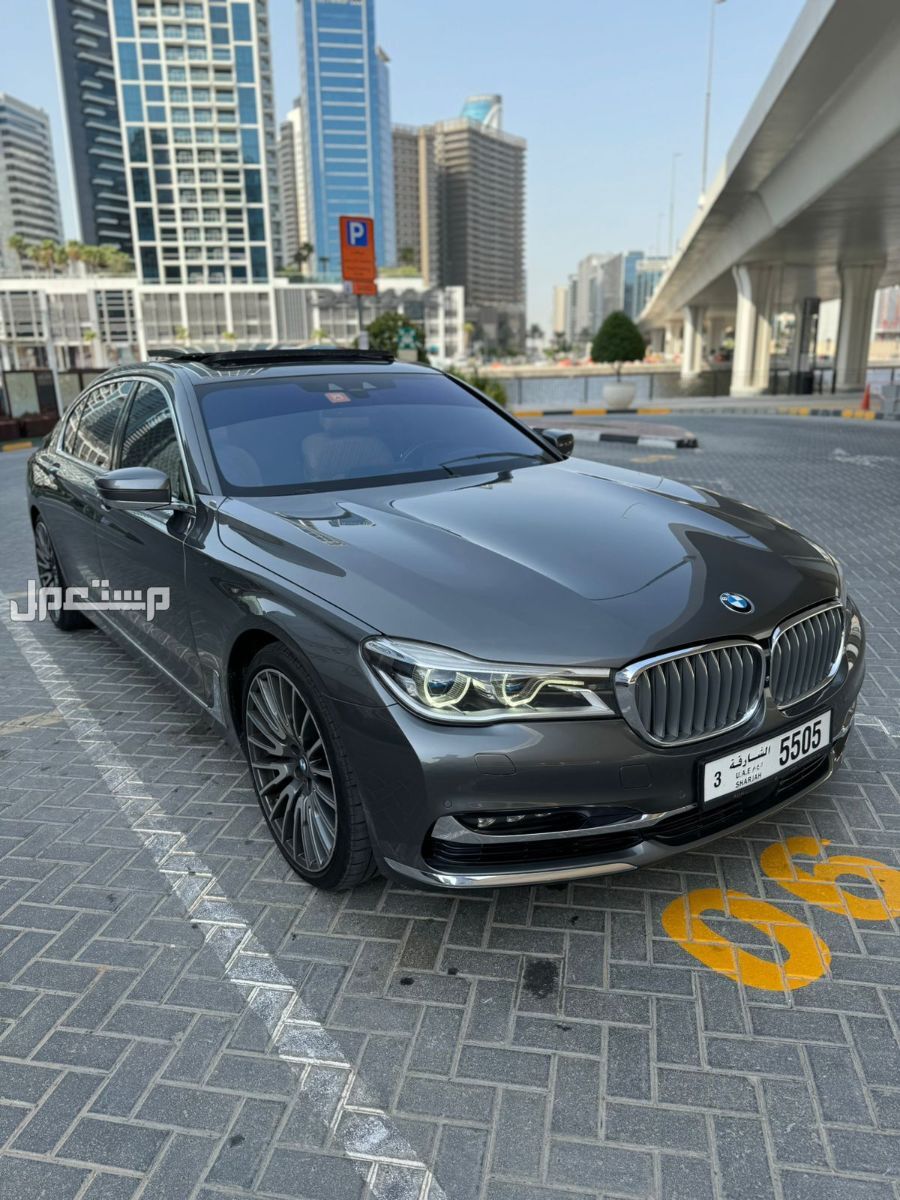 بي ام دبليو الفئة السابعة 2017 في دبي بسعر 95.000 درهم إماراتي