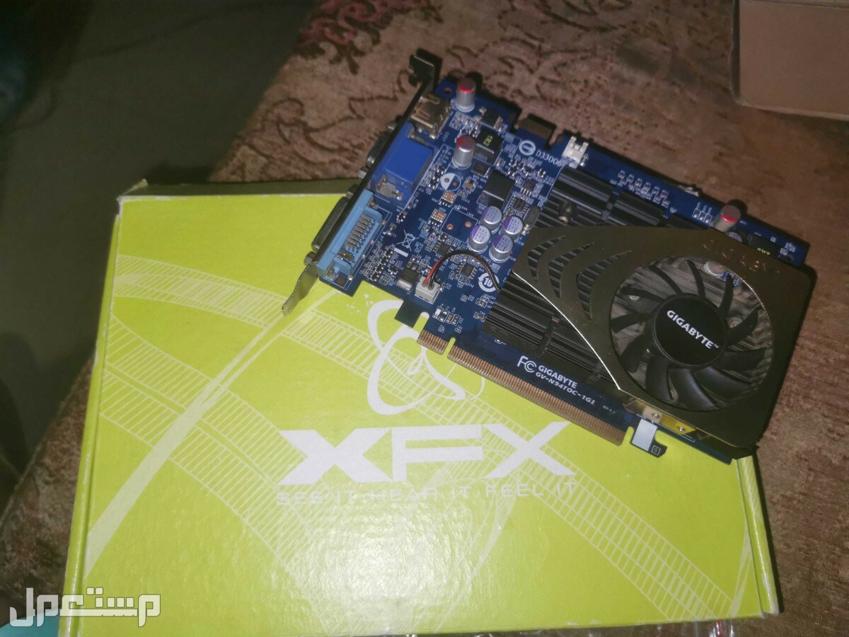 كرت شاشة xfx gigabyte Geforce 9400 GT 1Gb Graphic card