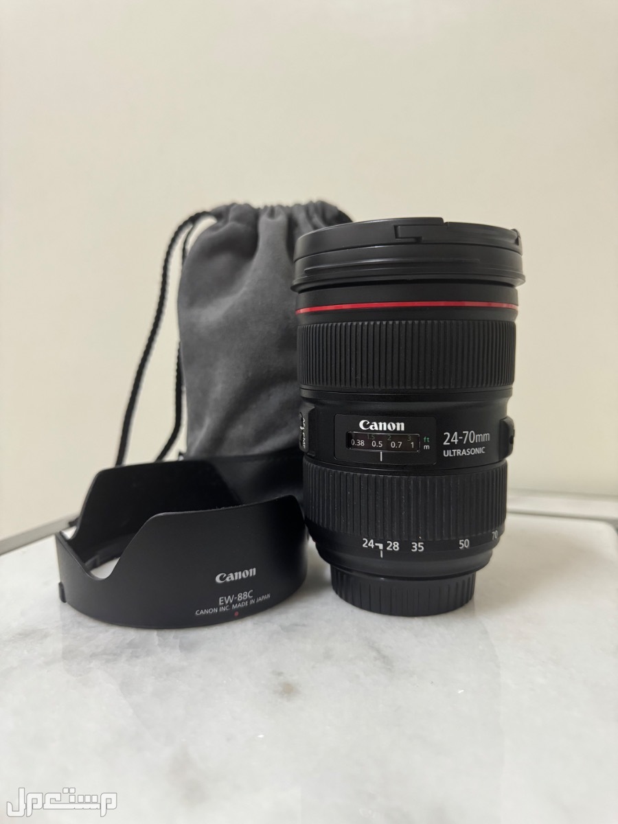 بيع عدسة كانون 24-70 mm