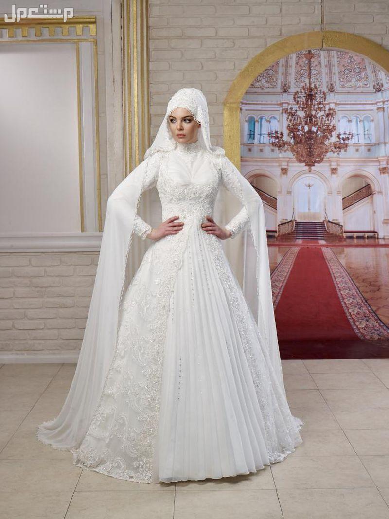 صور موديلات فساتين زفاف بأكمام طويلة 2025 أحدث صيحات فساتين الزفاف