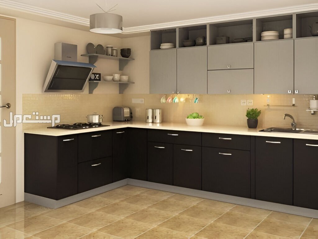 كيفية تصميم دولاب مطبخ​ 2025 بشكل عصري مناسب للمساحات تصميم دولاب مطبخ المنيوم