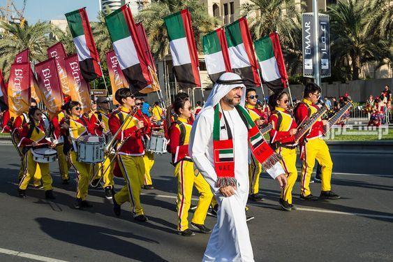 أجمل عبارات تهنئة باليوم الوطني الإماراتي 2024 (صور) احتفالات اليوم الوطني الإماراتي في الشارع
