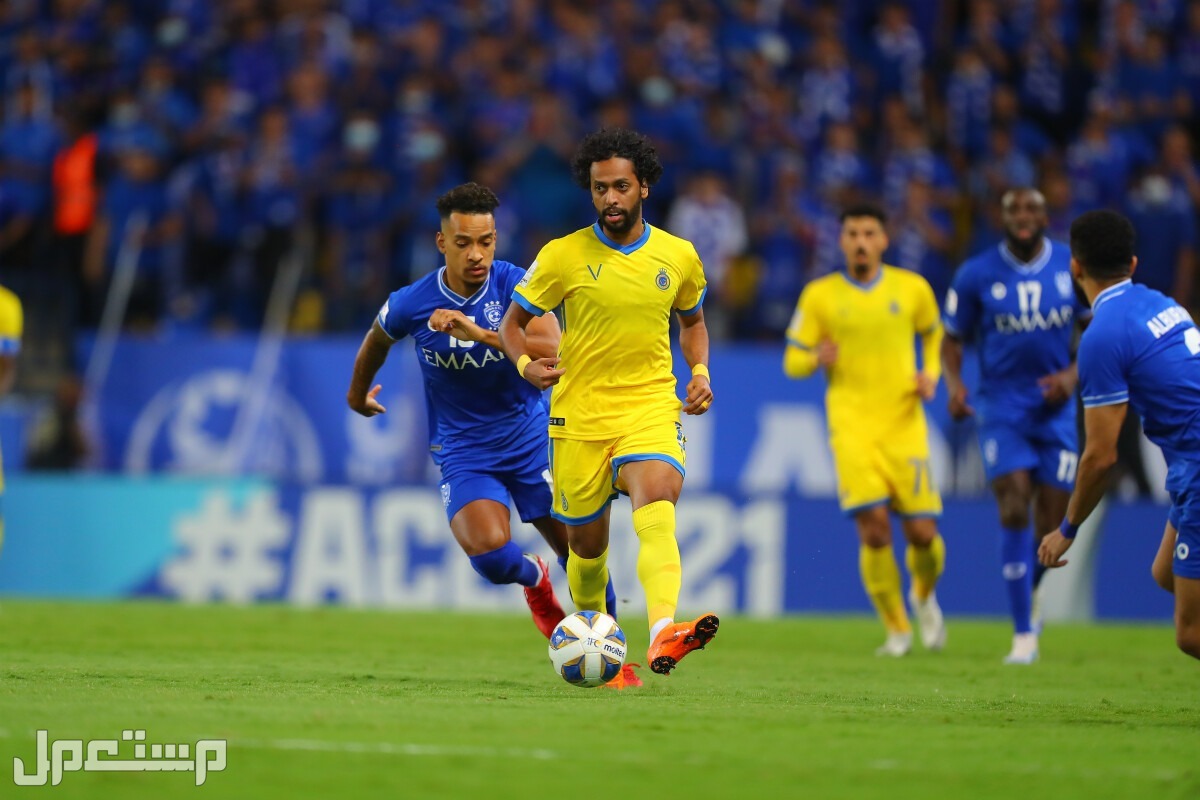 موعد مباراة الهلال والنصر دوري روشن 2024 الجولة التاسعة فريق الهلال والنصر