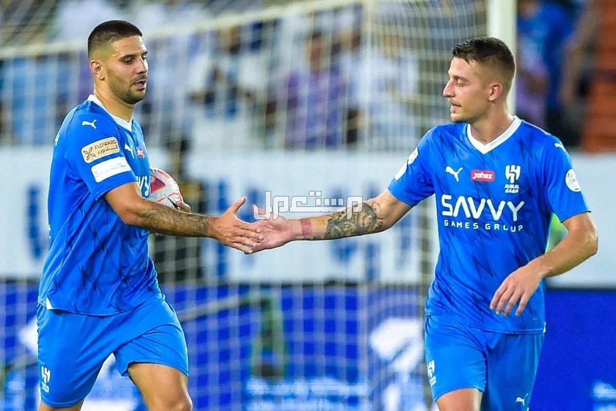 موعد مباراة الهلال والنصر دوري روشن 2024 الجولة التاسعة لاعبين نادي الهلال السعودي