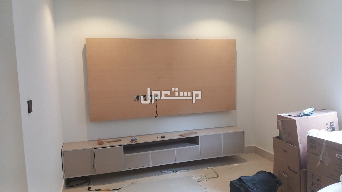 معلم دهانات وديكورات بديل شيبورد وبديل رخام
