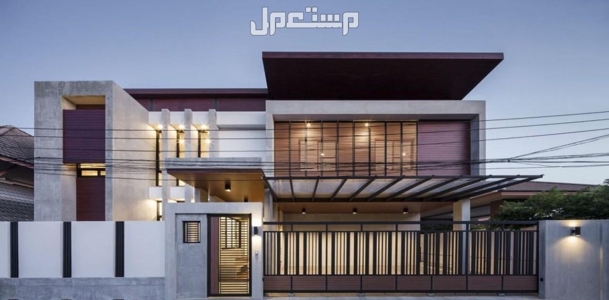 تصميم واجهات معمارية مودرن وكلاسيكية