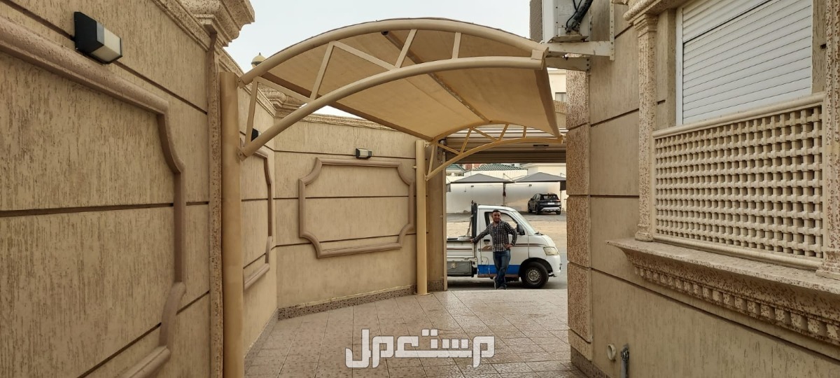 مظلات سيارات جدة  ابحر الشمالية  في جدة بسعر 100 ريال سعودي