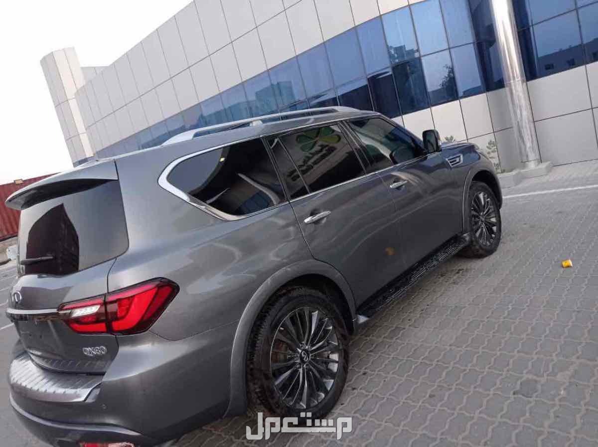 انفنتي QX80 2021 في دبي بسعر 130 ألف درهم إماراتي