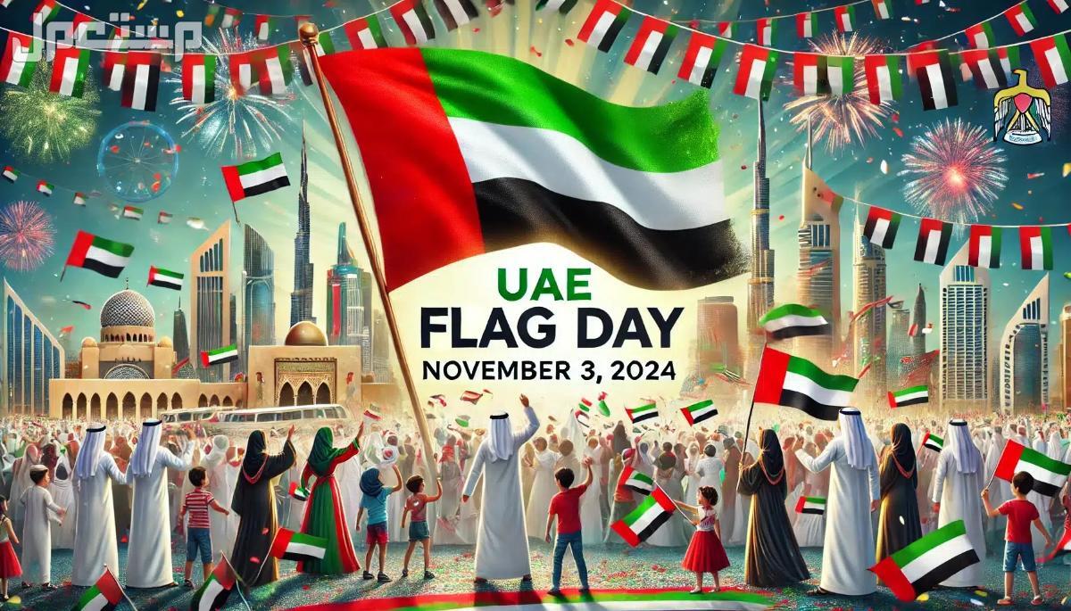 موعد يوم العلم الإماراتي 2024 وهل هو إجازة رسمية؟ موعد يوم العلم الإماراتي 2024