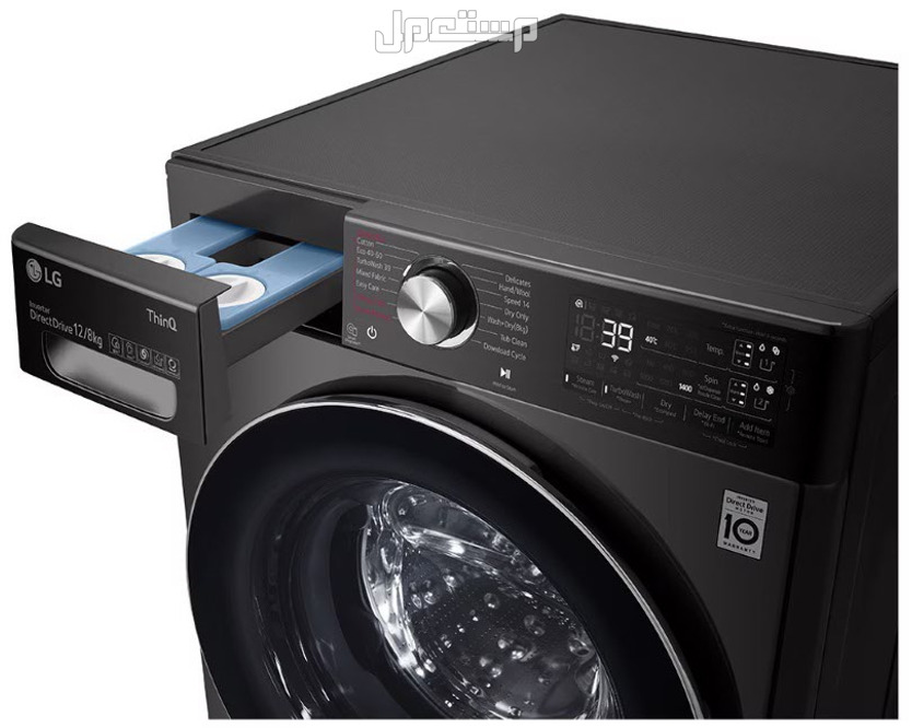 كيفية استخدام منظفات الغسيل في الغسالة الأتوماتيك LG تنظيف درج مسحوق الغسيل في الغسالة الأتوماتيك إل جي