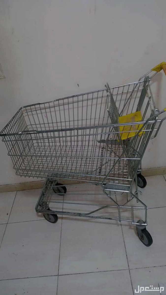 عربة تسوق معدنيه للبيع