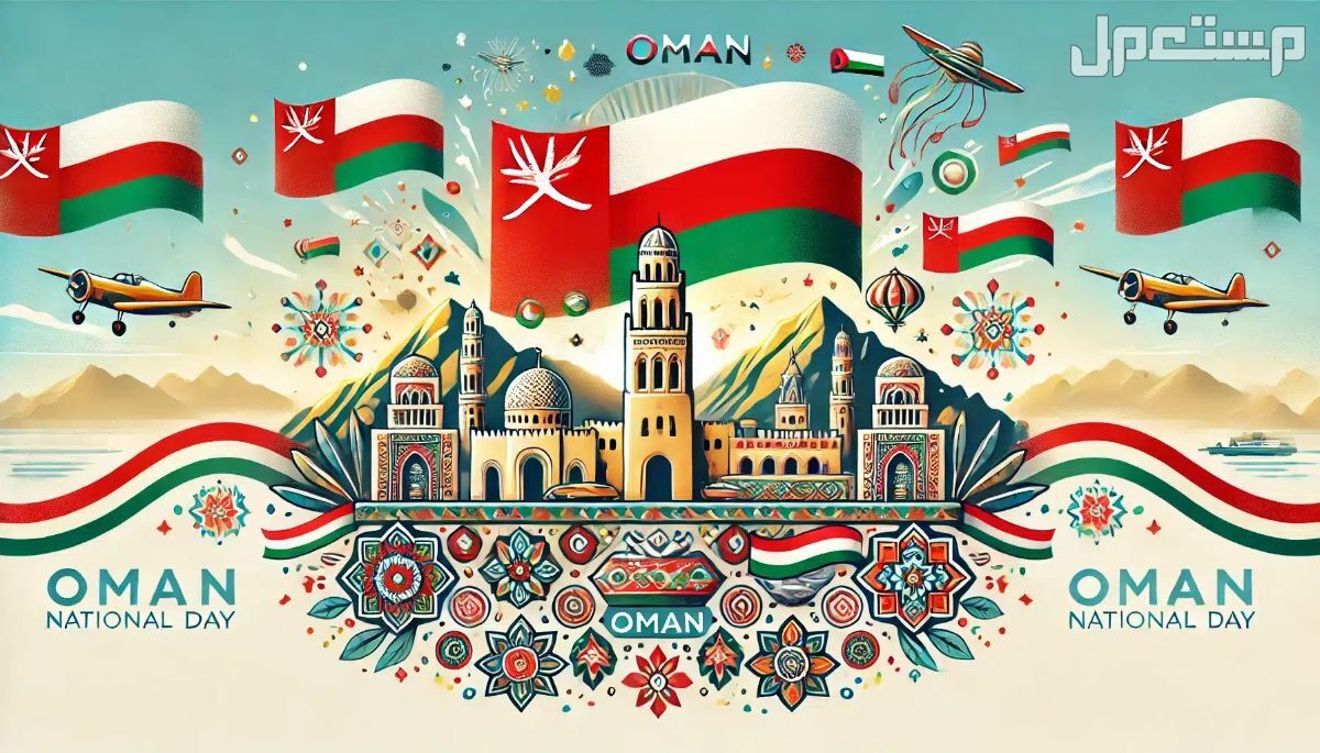 أجمل عبارات للاحتفال باليوم الوطني العماني 2024 اليوم الوطني العماني 2024