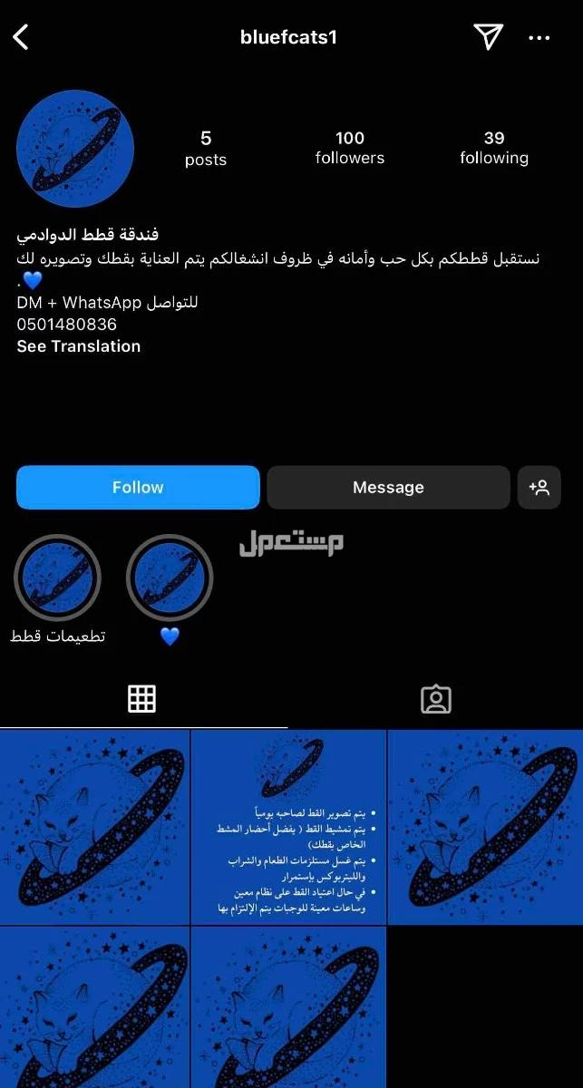فندقه قطط الدوادمي و حيوانات اليفه وطيور