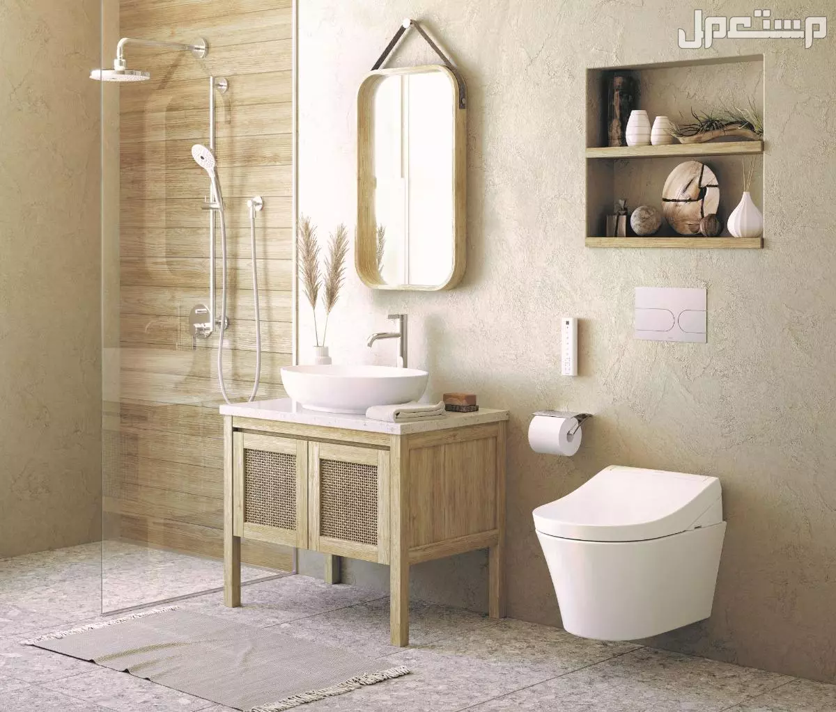 ما هي أفضل أنواع المراحيض 2026 ومزاياها وأسعارها بالصور؟ مرحاض معلق