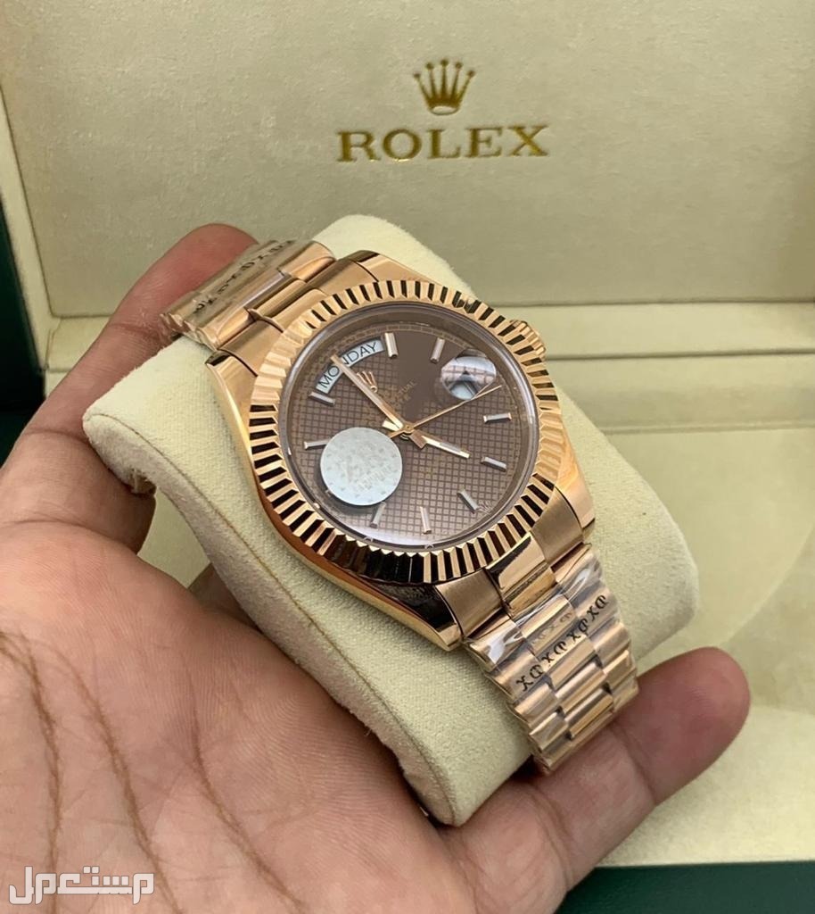 ساعة رولكس رجالي اتوماتك لون ذهبي الأكثر طلباً لطلب وتساب
0567420275