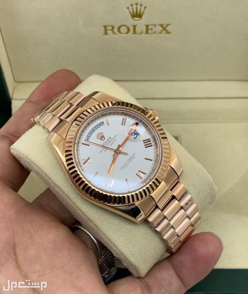 ساعة رولكس رجالي اتوماتك لون ذهبي الأكثر طلباً لطلب وتساب
0567420275