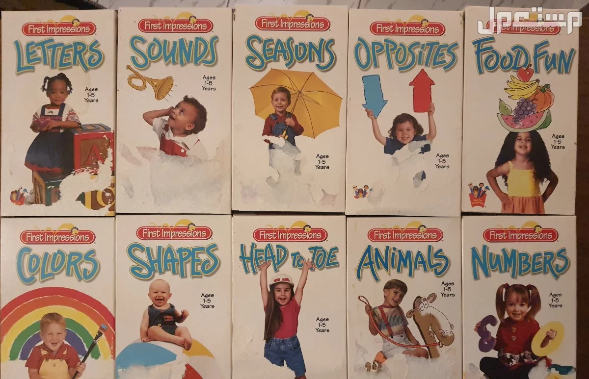 أشرطة فيديو تعليم الأطفال للانطباع الأول في العمر