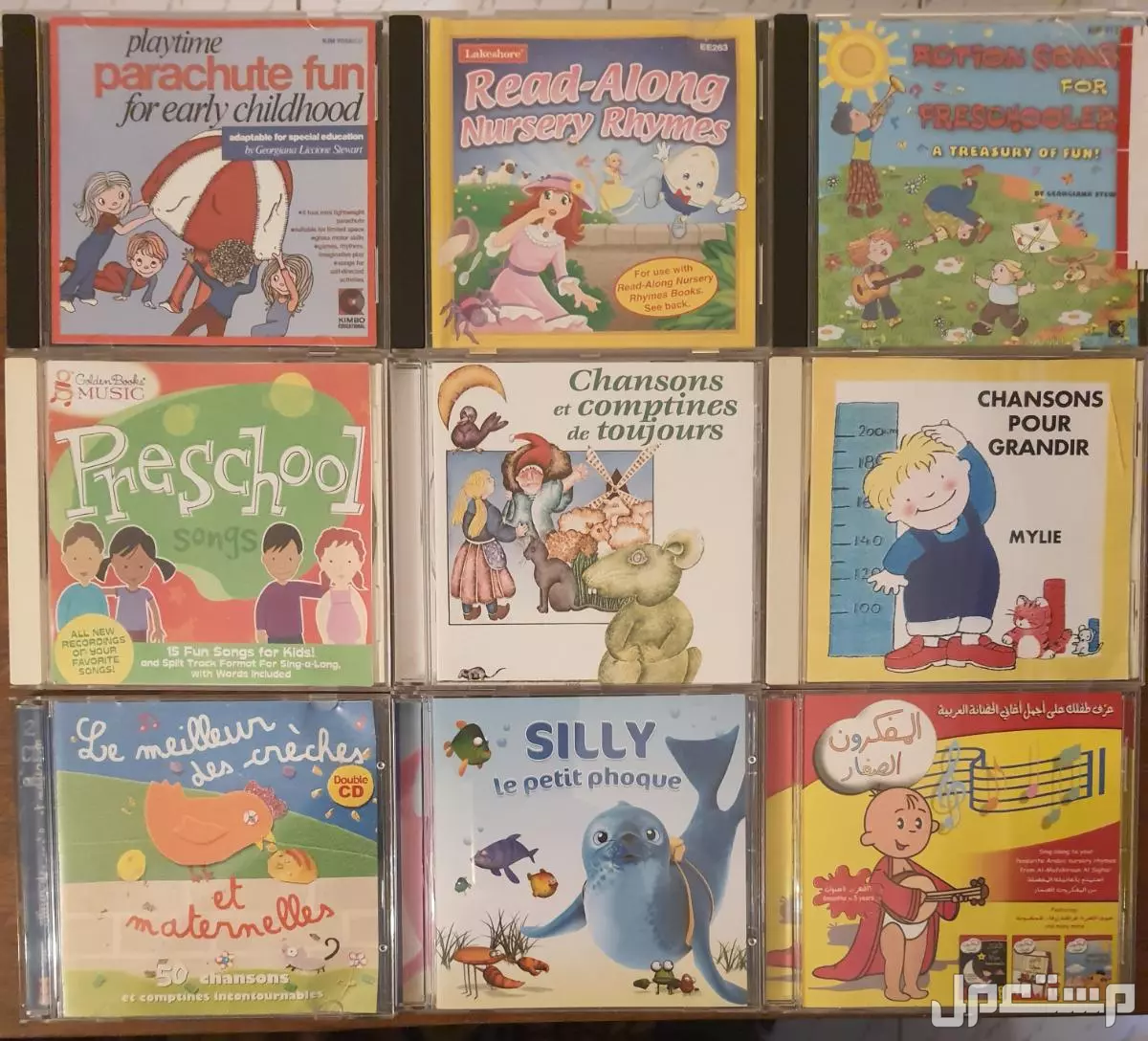 اسطوانات دي في دي أفلام للأطفال نسخة أصلية