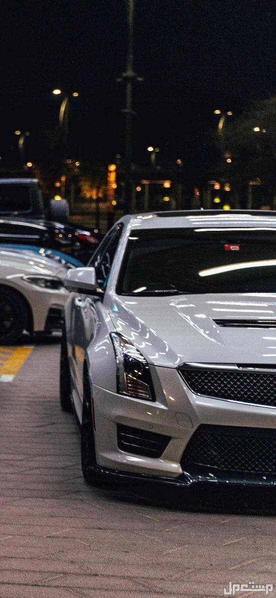 كاديلاك مزود 700 hp cadillac ATS-V 2018 صبغ وكالة