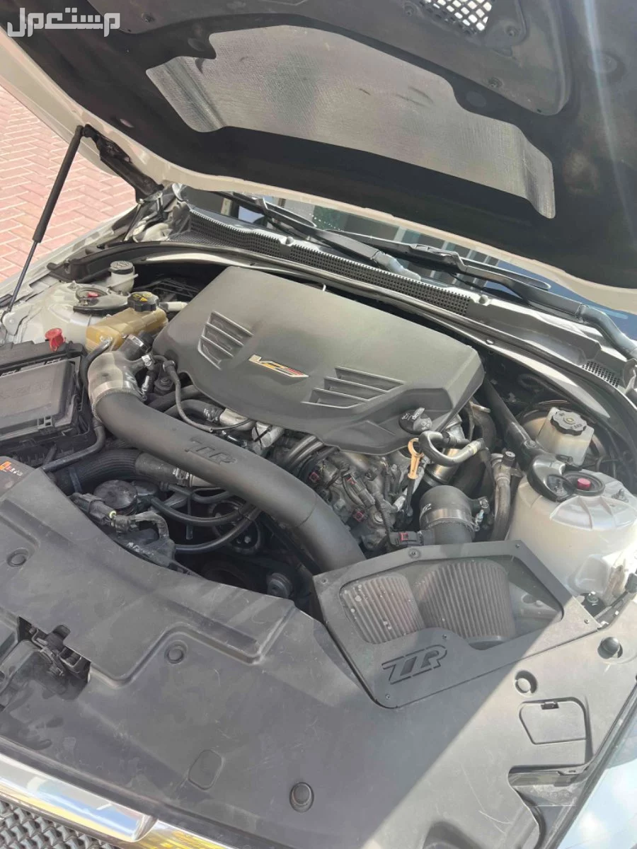 كاديلاك مزود 700 hp cadillac ATS-V 2018 100-200 in 7s