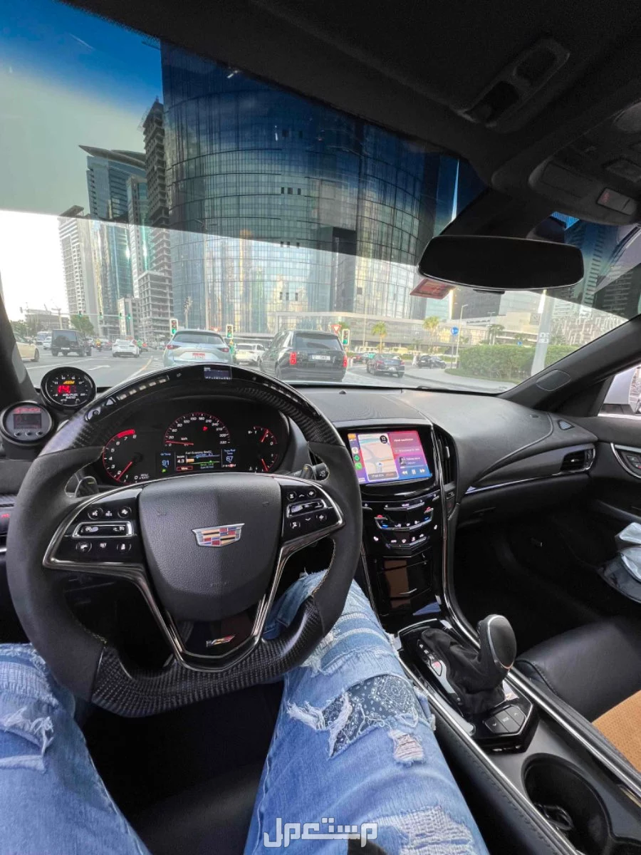 كاديلاك مزود 700 hp cadillac ATS-V 2018 فيديوهات الفوز على لامبو و هيلكات في الخاص