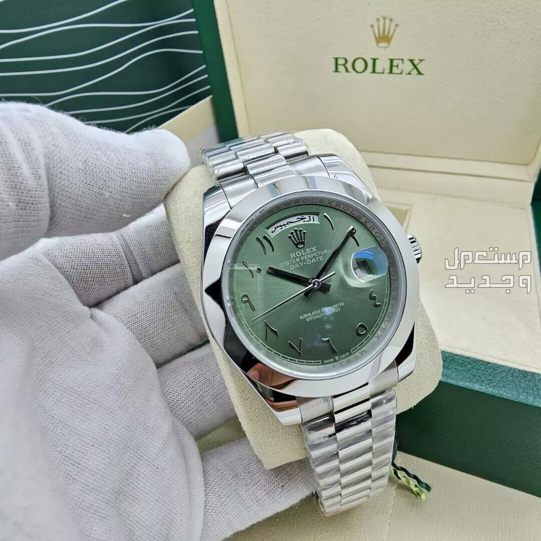ساعة رولكس ارقام عربيه ماستر كوالتي