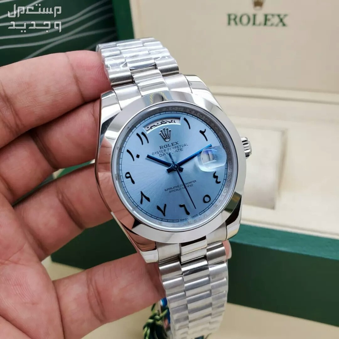 ساعة رولكس ارقام عربيه ماستر كوالتي