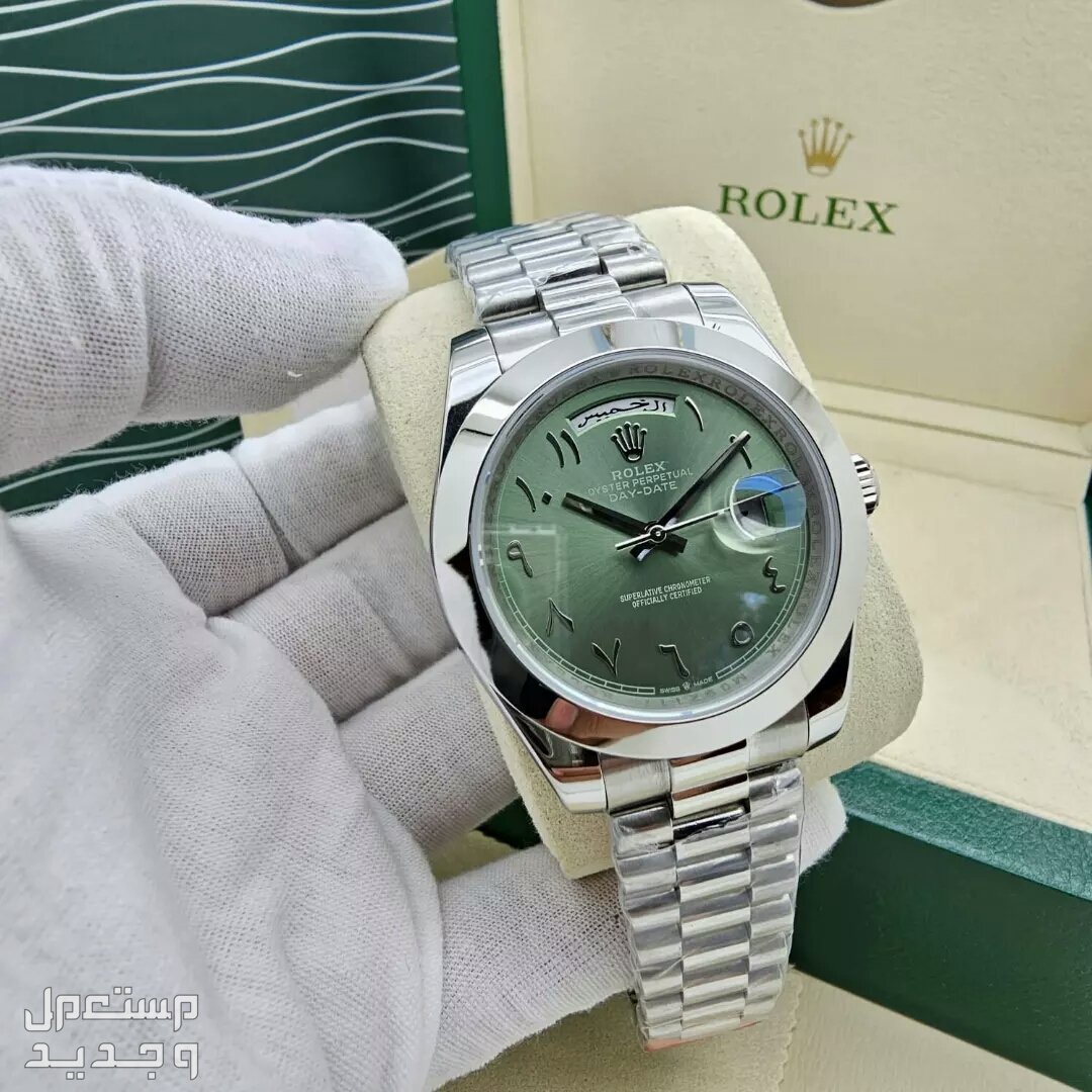 ساعة رولكس ارقام عربيه ماستر كوالتي