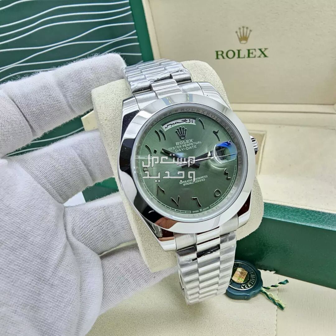 ساعة رولكس ارقام عربيه ماستر كوالتي