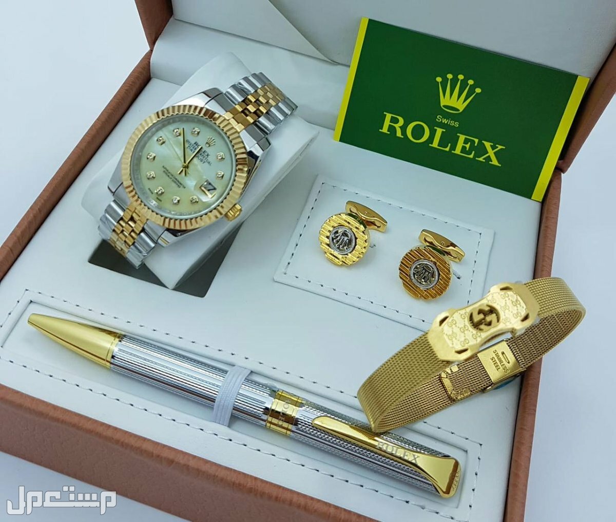 طقم رولكس رجالي درجه اولى هديه رجاليه مميزه لطلب وتساب
0567420275
